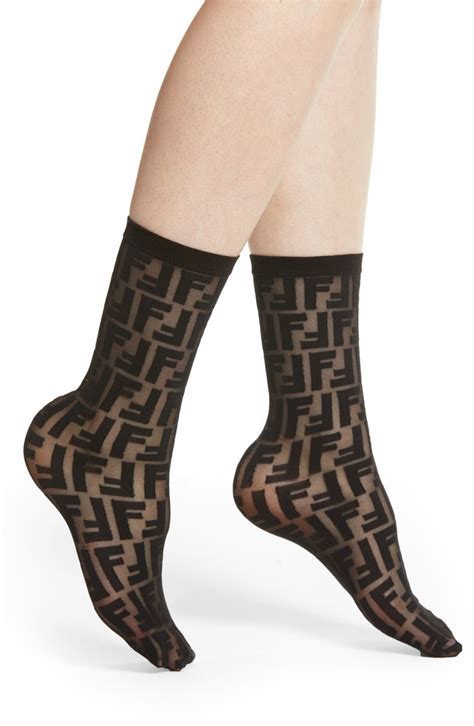 fendi stocking|fendi socks for women.